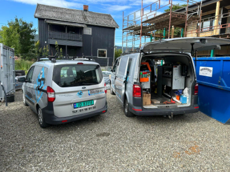 Arbeidsbilen til Knut Malmberg